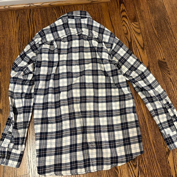 Uniqlo Plaid Flannel Shirt Sz S - Picture 4 of 4